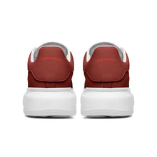 Load image into Gallery viewer, Unisex Non Slip Lace Up Faux Leather Sneakers

