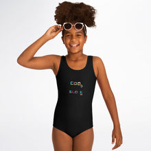 Load image into Gallery viewer, Kids One-Piece Swimsuit - AOP
