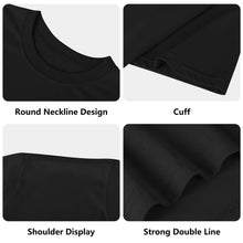 Load image into Gallery viewer, Embroidered Mens Cotton T shirt (Front Design)
