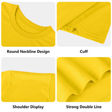 Load image into Gallery viewer, Embroidered Mens Cotton T shirt (Front Design)
