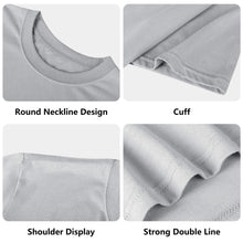 Load image into Gallery viewer, Embroidered Mens Cotton T shirt (Front Design)
