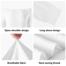 Load image into Gallery viewer, Womens Off The Shoulder Long Sleeve Elegant Wrap Dress

