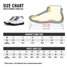 Load image into Gallery viewer, Mens High Top Leather Chunky Sneakers
