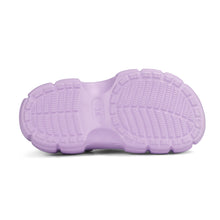 Load image into Gallery viewer, Womens Purple EVA Sole Bling Clogs with Custom Name Logo
