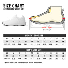 Load image into Gallery viewer, Adult Lightweight Brand Low Top Mesh and PU Platform Athletic Shoes WIth Personalized Logo /Name
