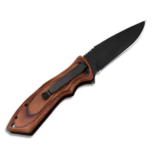 Load image into Gallery viewer, Personalized Engraved Camping Steel Knife Pocket Folding Knife for Men for Father
