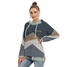 Load image into Gallery viewer, All-Over Print Women's Hoodie With Double Hood
