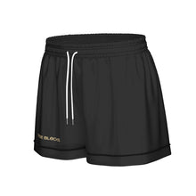 Load image into Gallery viewer, All-Over Print Women's Imitation Silk Pajama Set With Short Sleeve
