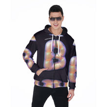 Load image into Gallery viewer, All-Over Print Zip Up Hoodie With Pocket
