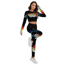 Load image into Gallery viewer, All-Over Print Women's Sport Set With Backless Top And Leggings
