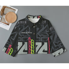 Load image into Gallery viewer, All-Over Print Women's Cropped Jacket | 245GSM Cotton
