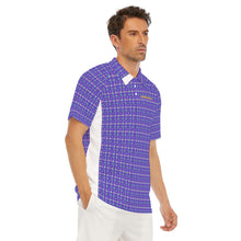 Load image into Gallery viewer, All-Over Print Men's Short Sleeve Polo Shirt With Button Closure
