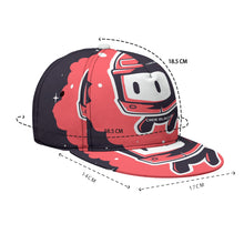 Load image into Gallery viewer, All-Over Print Flat-Brim Baseball Cap With Box
