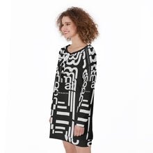 Load image into Gallery viewer, All-Over Print Women's Lace-Up Sweatshirt
