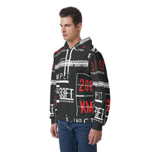 Load image into Gallery viewer, All-Over Print Men&#39;s Hoodie With Double-side Print Hood

