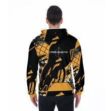 Load image into Gallery viewer, All-Over Print Zip Up Hoodie With Pocket
