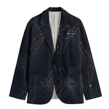 Load image into Gallery viewer, All-Over Print Men's Casual Flat Lapel Collar Blazer | 245GSM Cotton
