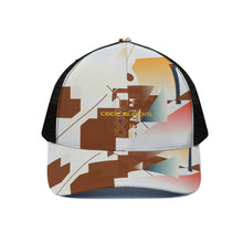 Load image into Gallery viewer, Unisex Trucker Hat With Black Half-mesh
