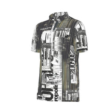 Load image into Gallery viewer, All-Over Print Men's Stretch Polo Shirt
