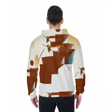 Load image into Gallery viewer, All-Over Print Zip Up Hoodie With Pocket
