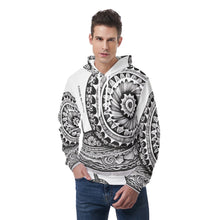 Load image into Gallery viewer, All-Over Print Men's Hoodie With Double-side Print Hood
