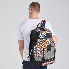 Load image into Gallery viewer, All-Over Print Multifunctional Backpack
