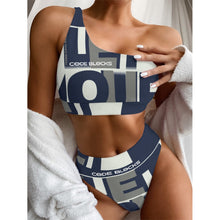 Load image into Gallery viewer, All-Over Print Women's Bikini With Single Shoulder
