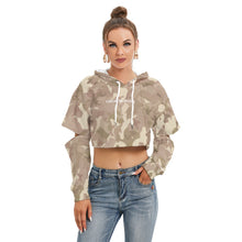 Load image into Gallery viewer, All-Over Print Women's Heavy Fleece Hoodie With Hollow Out Sleeve
