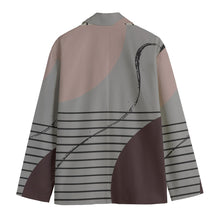 Load image into Gallery viewer, All-Over Print Men's Casual Flat Lapel Collar Blazer | 245GSM Cotton
