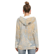 Load image into Gallery viewer, All-Over Print Women's Hoodie With Double Hood

