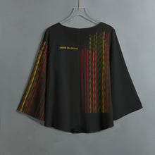 Load image into Gallery viewer, All-Over Print Women's V-neck T-shirt With Irregular Hem
