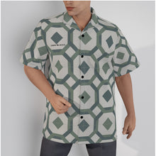 Load image into Gallery viewer, All-Over Print Men&#39;s Hawaiian Shirt With Button Closure
