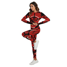 Load image into Gallery viewer, All-Over Print Women's Sport Set With Backless Top And Leggings
