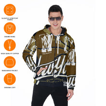 Load image into Gallery viewer, All-Over Print Zip Up Hoodie With Pocket
