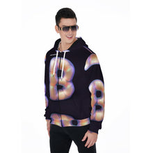 Load image into Gallery viewer, All-Over Print Zip Up Hoodie With Pocket
