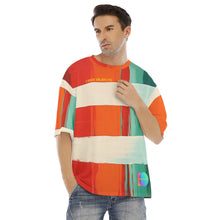 Load image into Gallery viewer, All-Over Print Men's Drop Shoulder T-shirt With Short Sleeve
