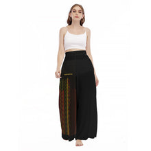 Load image into Gallery viewer, All-Over Print Women's High Waist Wide Leg Trousers
