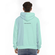 Load image into Gallery viewer, All-Over Print Men's Hoodie With Placket Double Zipper
