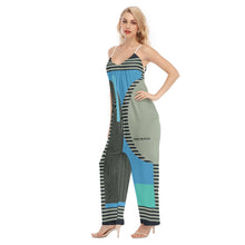 Load image into Gallery viewer, All-Over Print Women's Loose Cami Jumpsuit
