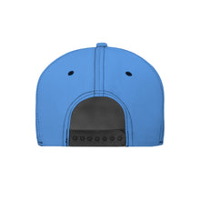Load image into Gallery viewer, All-Over Print Black Buckle Flat-Brim Baseball Cap With Box
