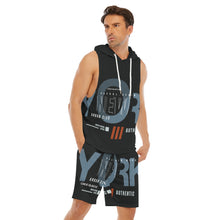 Load image into Gallery viewer, All-Over Print Men's Sleeveless Vest And Shorts Set

