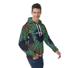 Load image into Gallery viewer, All-Over Print Men's Hoodie With Double-side Print Hood
