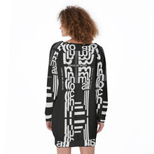 Load image into Gallery viewer, All-Over Print Women's Lace-Up Sweatshirt
