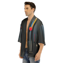Load image into Gallery viewer, All-Over Print Men's Drop-shoulder Short Coat
