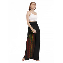 Load image into Gallery viewer, All-Over Print Women's High Waist Wide Leg Trousers
