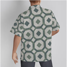 Load image into Gallery viewer, All-Over Print Men&#39;s Hawaiian Shirt With Button Closure

