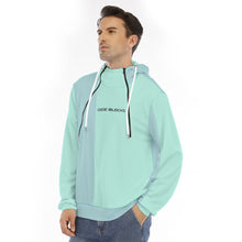 Load image into Gallery viewer, All-Over Print Men's Hoodie With Placket Double Zipper
