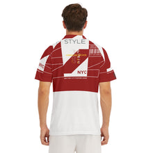 Load image into Gallery viewer, All-Over Print Men's Short Sleeve Polo Shirt With Button Closure
