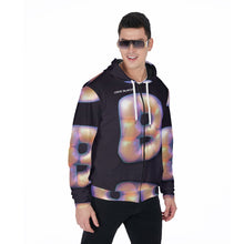 Load image into Gallery viewer, All-Over Print Zip Up Hoodie With Pocket
