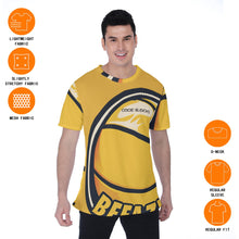 Load image into Gallery viewer, All-Over Print Men&#39;s T-shirt | Birdseye
